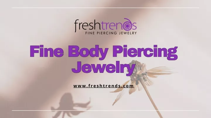 fine body piercing jewelry jewelry