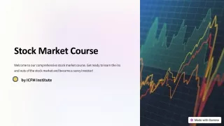 best Stock Market Course