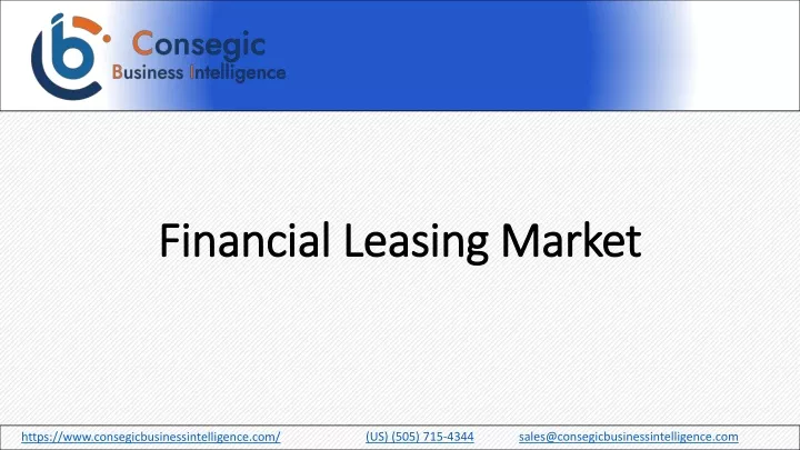 financial leasing market