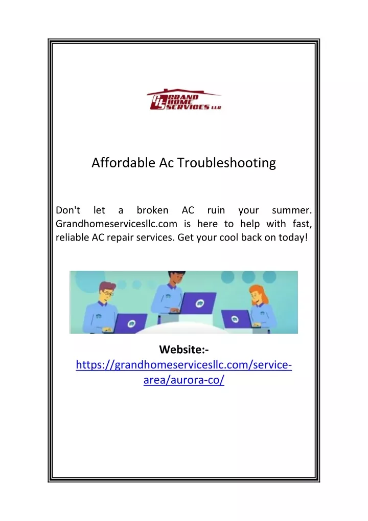 affordable ac troubleshooting