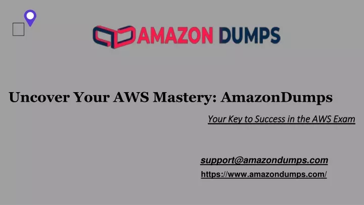 uncover your aws mastery amazondumps