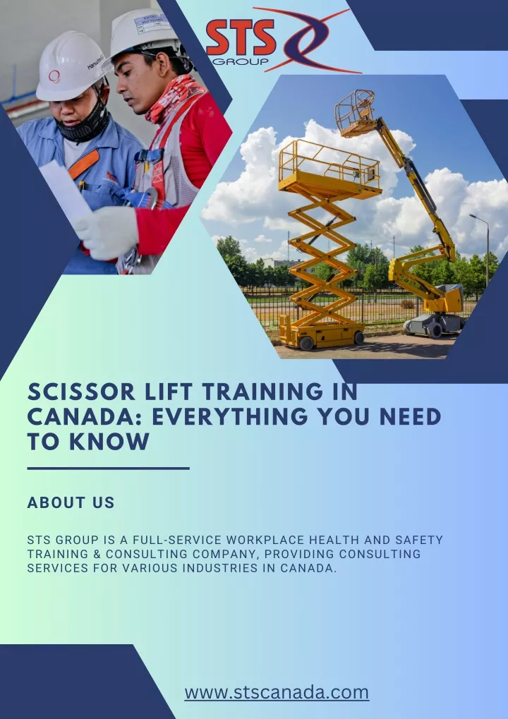 scissor lift training in canada everything