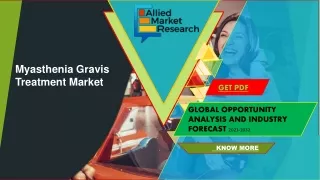 Myasthenia Gravis Treatment Market Trends 2023-2032