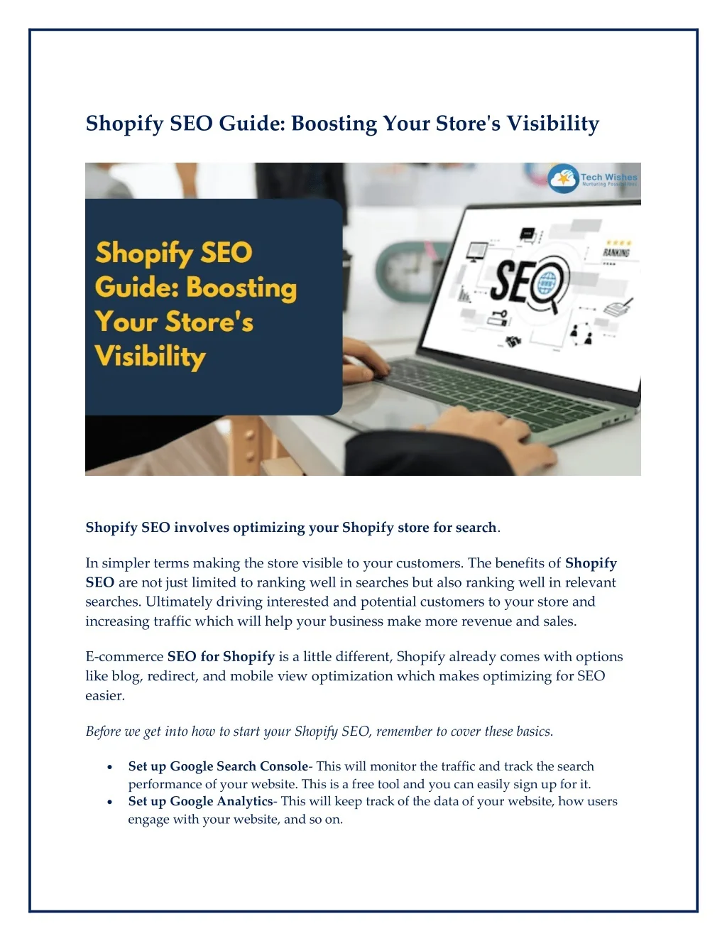 PPT - Shopify SEO Guide Boosting Your Store's Visibility PowerPoint ...