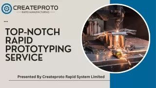 Top-Notch Rapid Prototyping Service