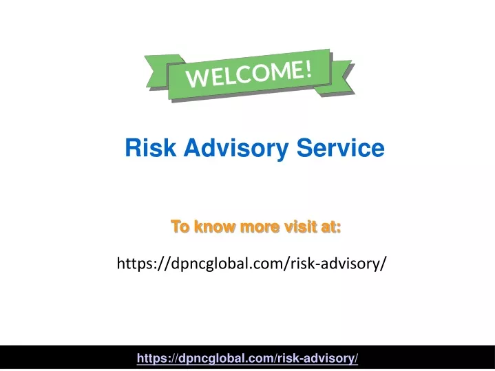 risk advisory service