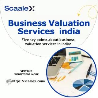 Business valuation services in India