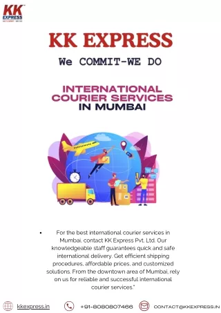 International Courier Service in Mumbai