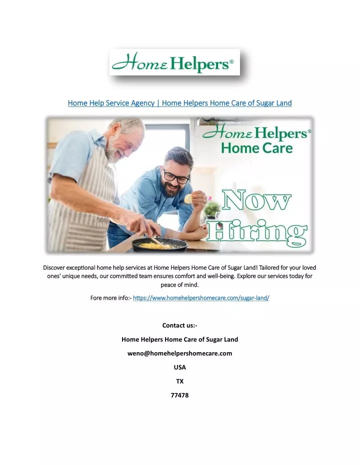 home help service agency home helpers home care