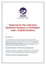 Lab Equipment Suppliers in Chandigarh - AnaDiGi Solutions - slide 1
