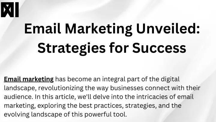 email marketing unveiled strategies for success
