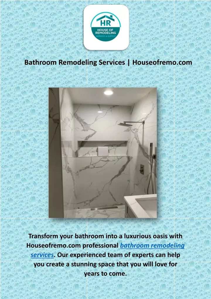 bathroom remodeling services houseofremo com