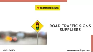 ROAD TRAFFIC SIGNS SUPPLIERS -ZARMADADSIGN pdf