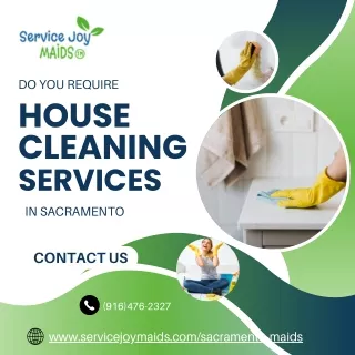 Best House Cleaning in Sacramento | Service Joy Maids - Sacramento