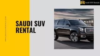 Book luxury driverless SUVs and limousine cars in Saudi Arabia
