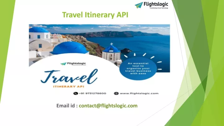 travel itinerary api