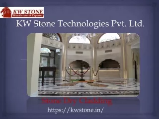 Designer Stone Wall Cladding- KW Stone Technologies Pvt. Ltd