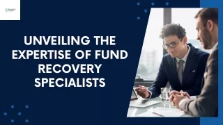 Unlocking Financial Solutions: The Power of Fund Recovery Specialists