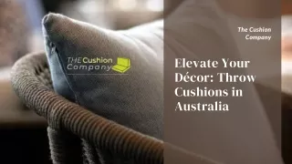Throw Cushions Australia | The Cushion Company
