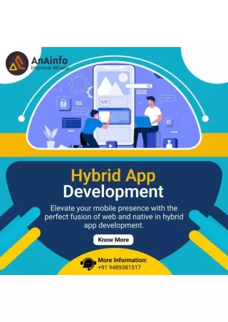 Hybrid App Development Company - AnA Info