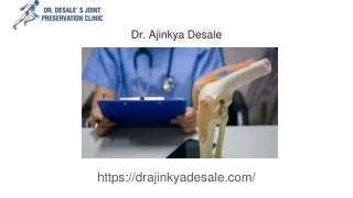 Best Orthopedic Doctor in Nashik | Dr. Desale's Orthopedic Clinic
