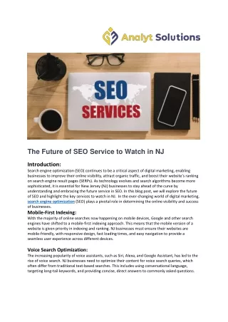the future of seo service to watch