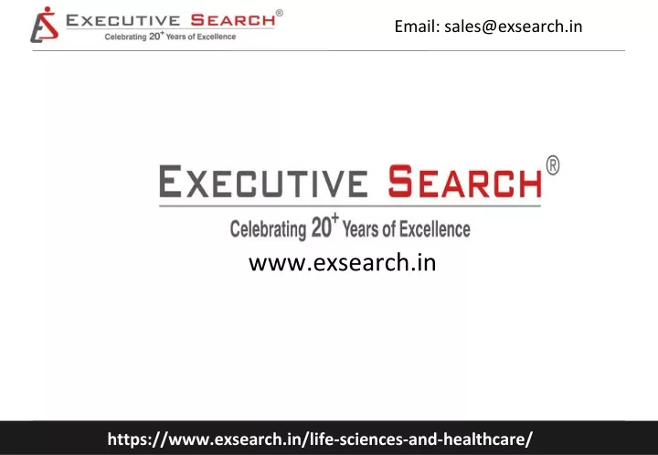 email sales@exsearch in