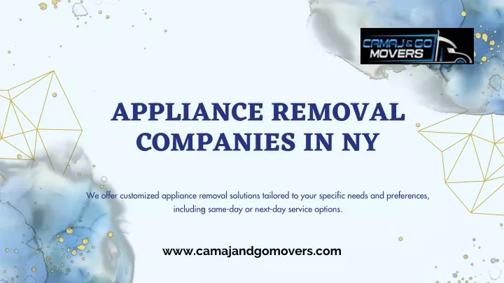appliance removal companies in ny