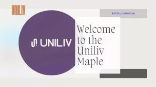 https uniliv in