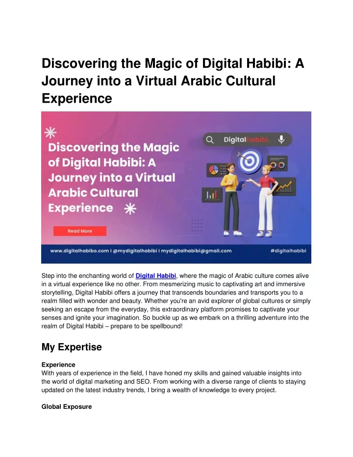 discovering the magic of digital habibi a journey