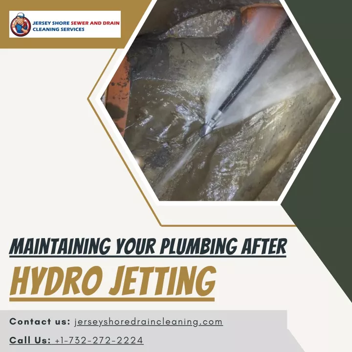 maintaining your plumbing after hydro jetting