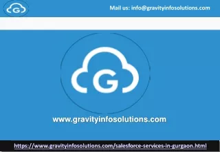 Salesforce Company in Gurugram - Gravity Infosolutions