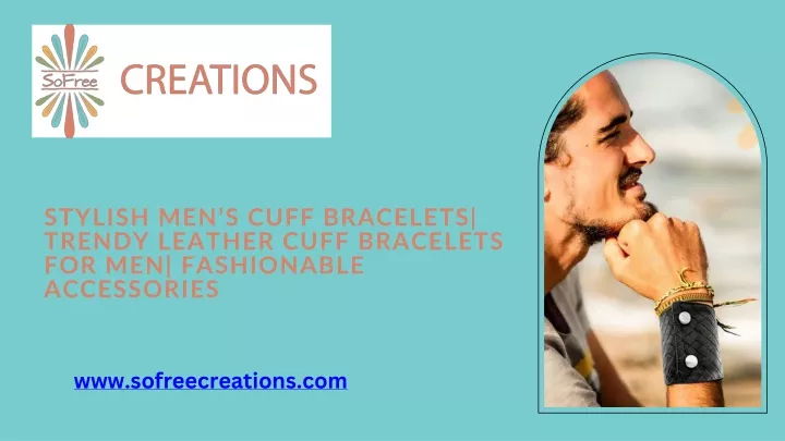 stylish men s cuff bracelets trendy leather cuff