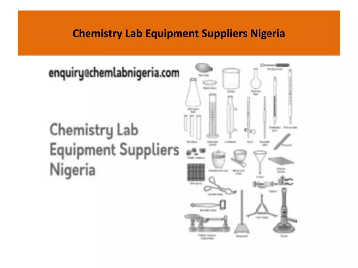 chemistry lab equipment suppliers nigeria