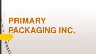 Empower your business with quality packaging services