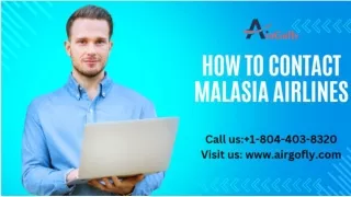 How do i contact Malaysia Airlines