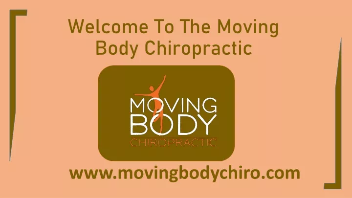 welcome to the moving body chiropractic