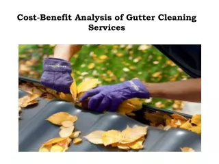 Trusted Gutter Cleaning Werribee Service