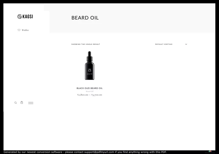 beard oil