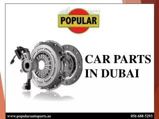 CAR PARTS IN DUBAI pptx