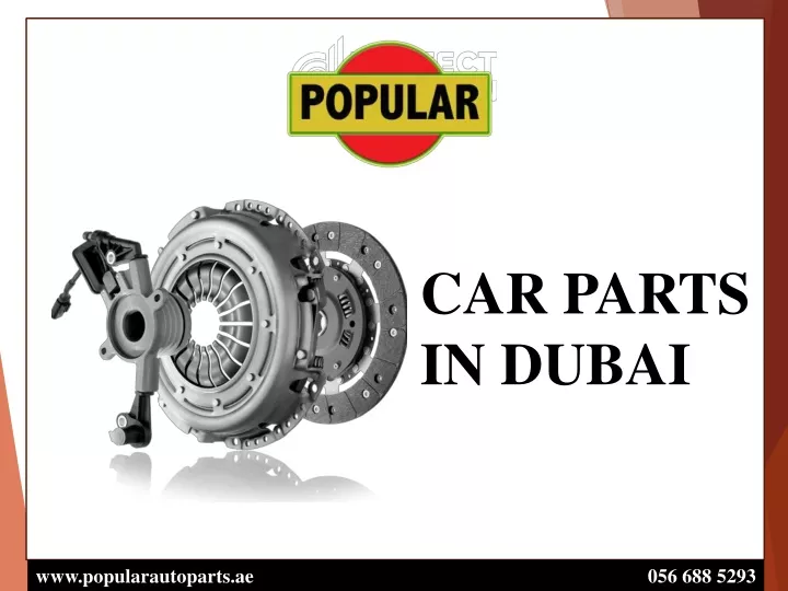 car parts in dubai