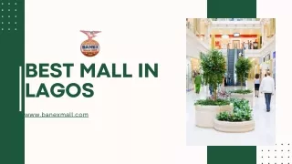 Best Luxury Mall In Lagos