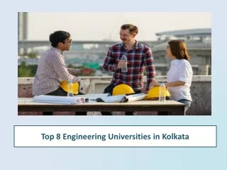 Top 8 Engineering Universities in Kolkata
