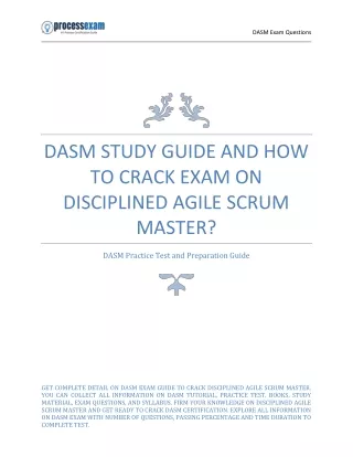 dasm exam questions