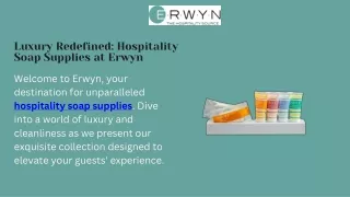 Premium Hospitality Soap Supplies | Elevate Guest Experiences