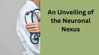 Dr. Peter Geoffrey Lucas |  An Unveiling of the Neuronal Nexus