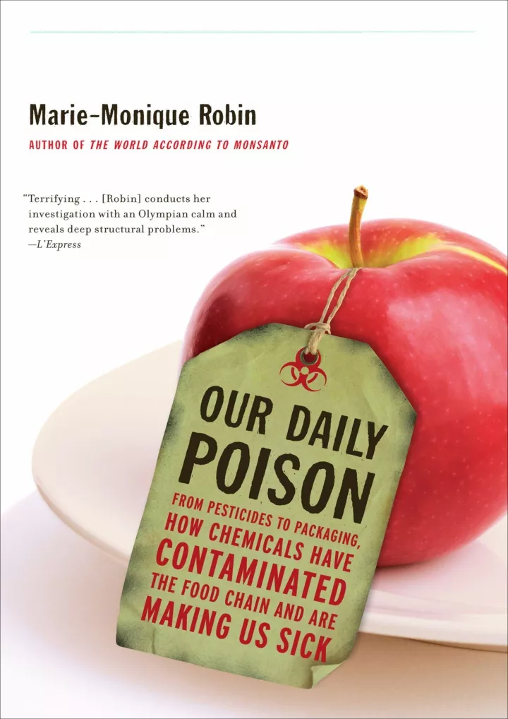 read download our daily poison from pesticides