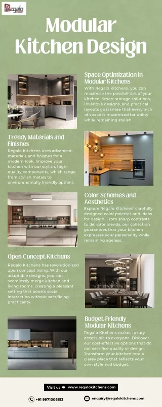 modular kitchen design