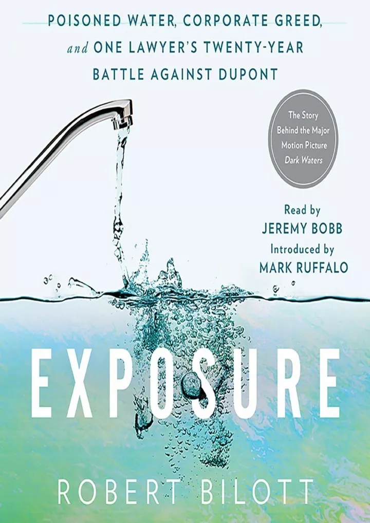 pdf read online exposure poisoned water corporate