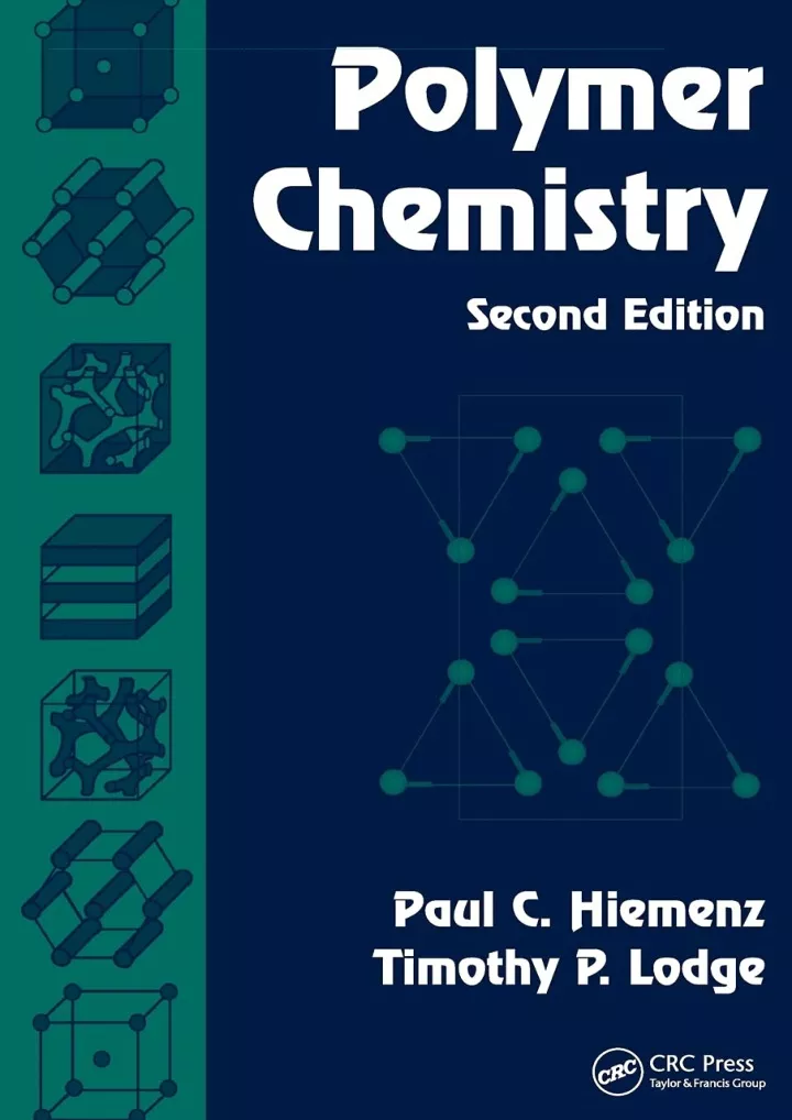 pdf download polymer chemistry download pdf read